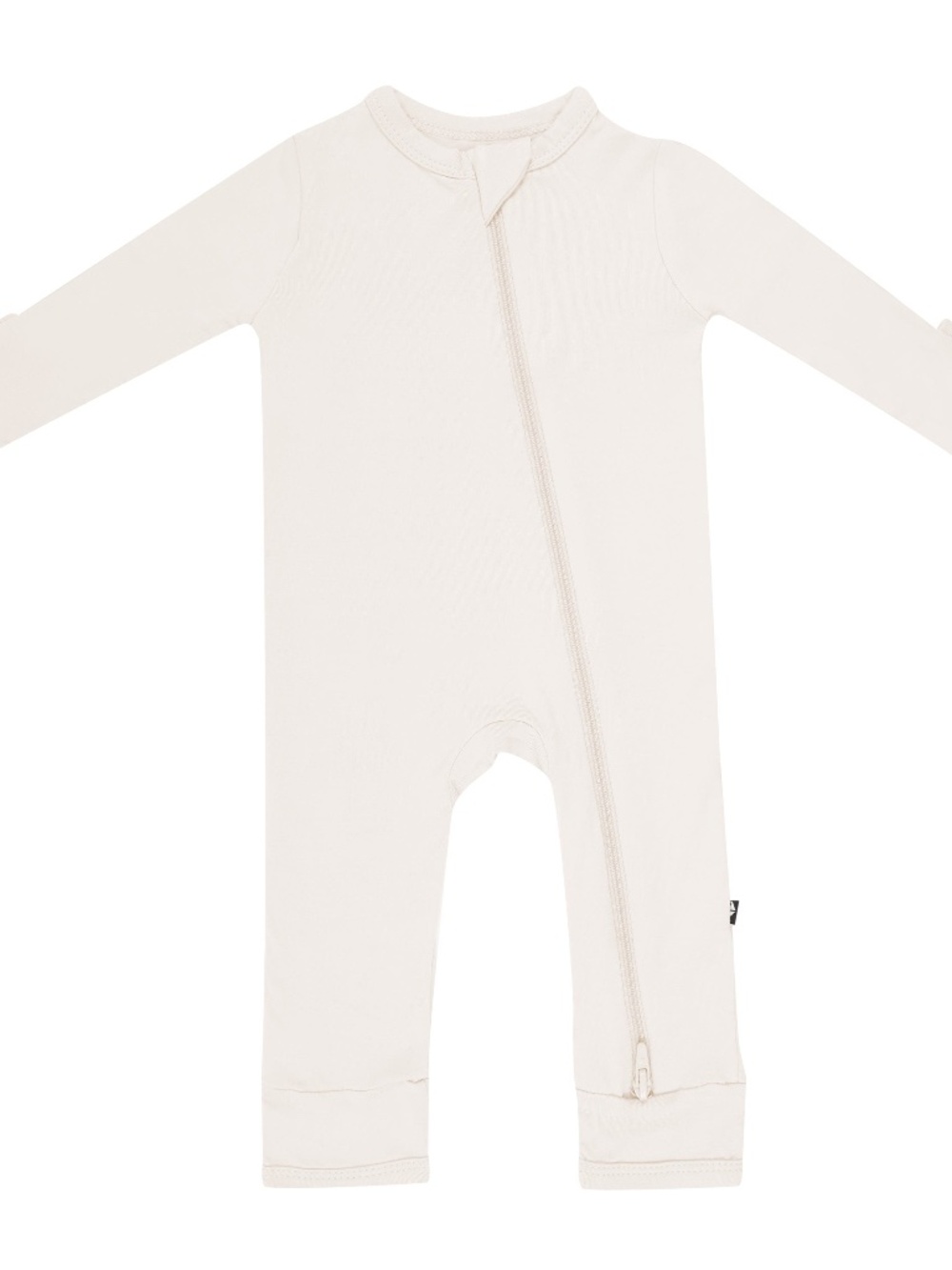 Kyte Baby Zippered Romper in Oat Size 12-18 months